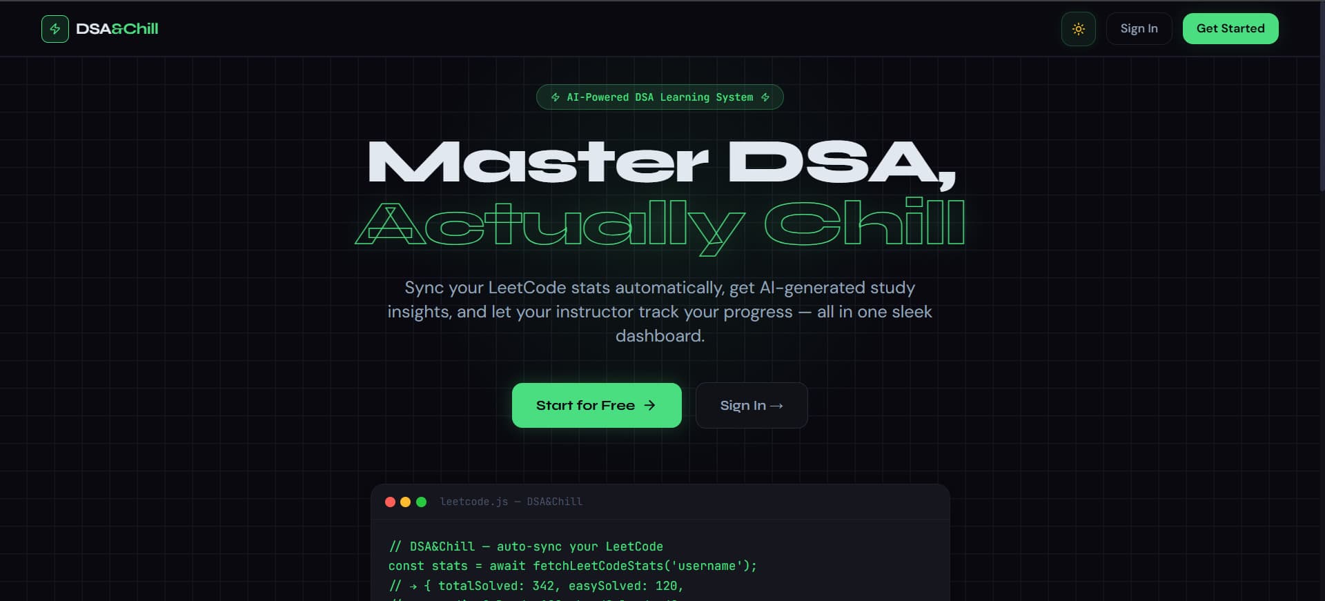 SolveTracker — AI-Powered DSA Learning Platform